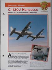 Aircraft of the World Card 29 , Group 6 - Lockheed Martin C-130J Hercules