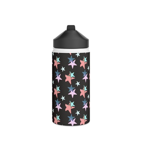 Stainless steel water bottle - steel,