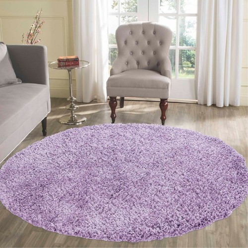 Shaggy rugs circular round - shaggy,