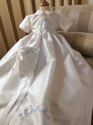 Christening gown bonnet - bonnet,