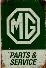Retro Metal Sign, Garage, Man