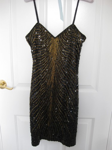 Beautiful hand sewn sequin and