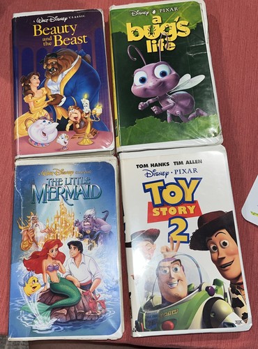 Vintage disney vhs - 4, movies
