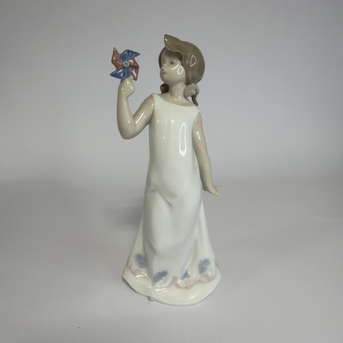 Lladro girl 06552 huge el - mi,