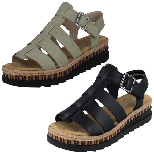 Ladies rieker strappy sandals - rieker,