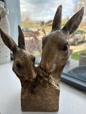 Bronze Coloured Hare Ornaments