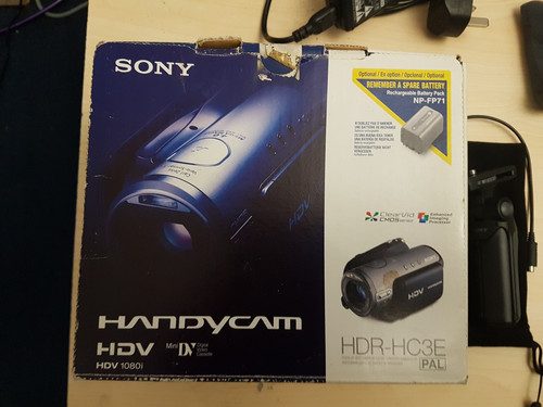 Sony hdr hc3e with extras - sony, hdr-hc3e