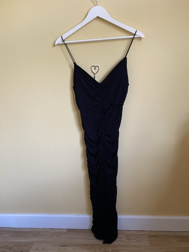 Prettylittlething black ruched - prettylittlething,