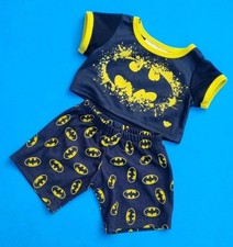 Build A Bear Batman Sleeper PJ Pj's Set Marvel 2015 Edition 