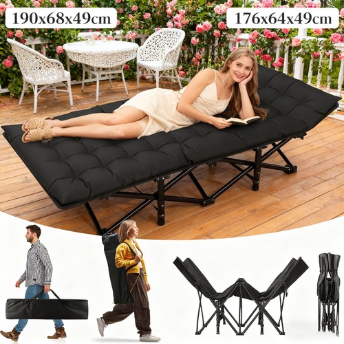 Single folding bed camping - bed,