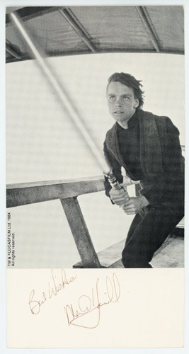 Mark hamill signed - mark,