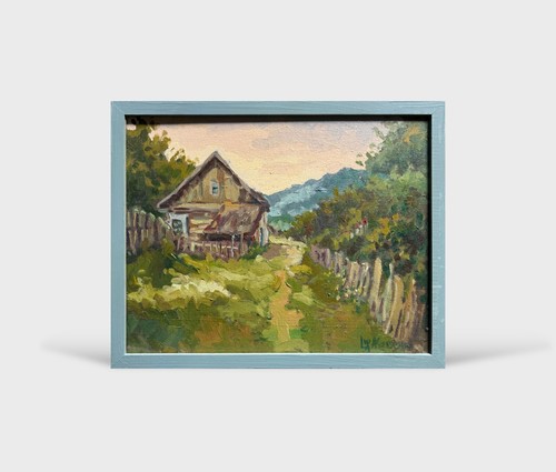 Oil painting carpathian - oil,