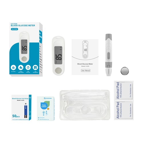 Blood glucose meter glucometer - glucose,