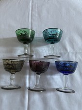 Small Coloured Glasses