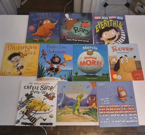 Childrens books boys bundle - books,