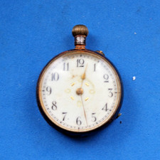 Antique Ladies Gunmetal Pocket