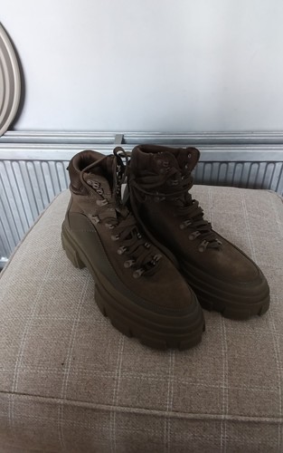 Ladies zara platform boots - platform,
