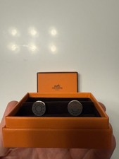 HERMES Cufflinks Licol 2 Etain
