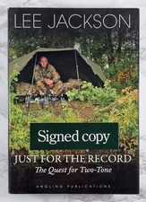 Just For The Record - SIGNED FIRST EDITION - Lee Jackson - 2009 HB Conningbrook