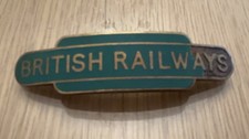  British Railway Southern Green Gilt Cap Hat Totem Badge