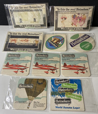 Vintage Heineken Beer Mats /