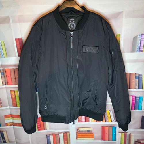 883 police black bomber - bomber, jacket