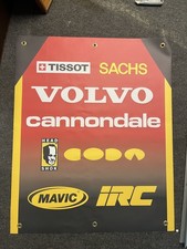 Cannondale Ashton Mtb 90s trials race team banner Retro, Man Cave/workshop 