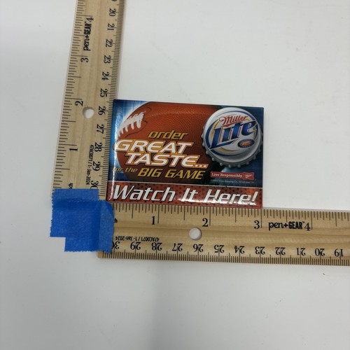 Miller lite football big - big, game