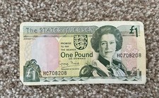Jersey £1 Green Note 1 Pound