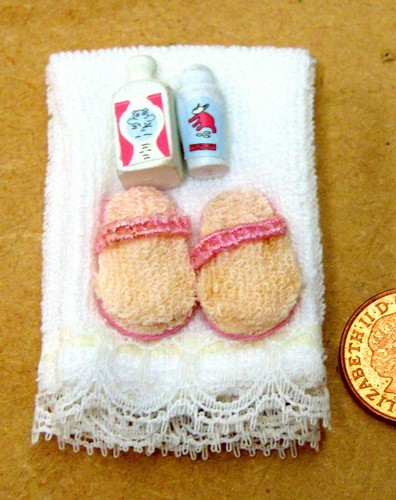 Dolls house bathroom - house,