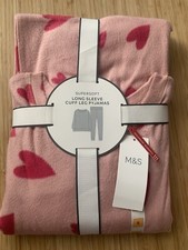 M&S Pyjamas Long Sleeve Cuff