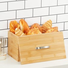 Bamboo Wooden Bread Bin