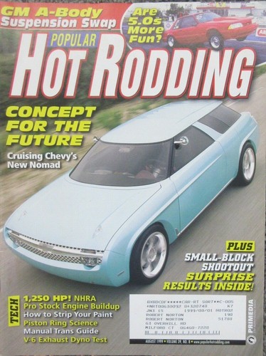 1999 aug hot rodding magazine - aug,