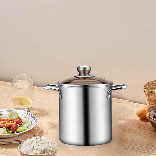 Deep fry pot with double - with,