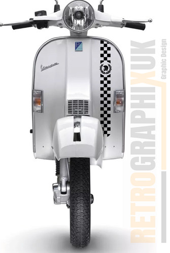 Leg shield stripe - for, vespa