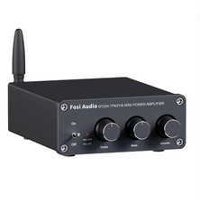 Fosi Audio BT20A Bluetooth Amplifier Mini Stereo 2 Channel Amp with Bass Treble