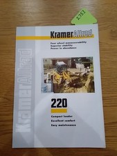 Kramer Allrad Wheel Loader 220