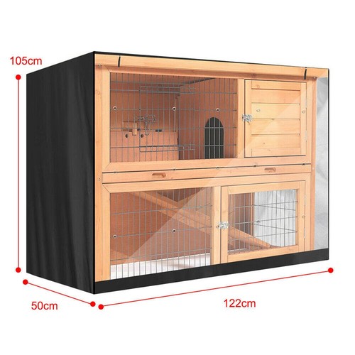 Ventilated rabbit cage cover - cage,
