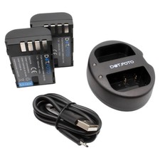 2x DMW-BLF19 Battery & Charger