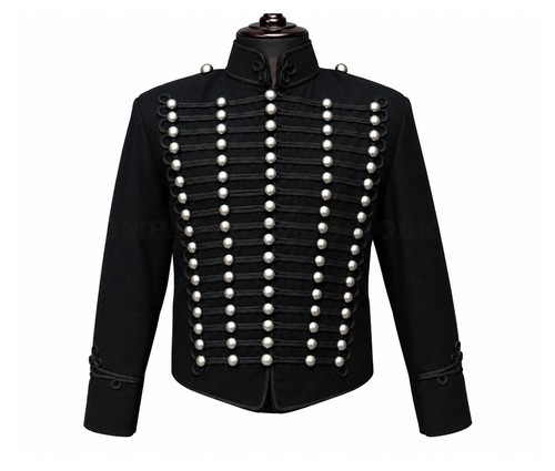 Black napoleonic military - black,
