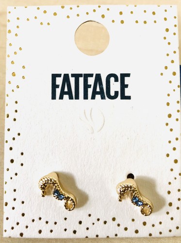 Fat face stud earrings - face,