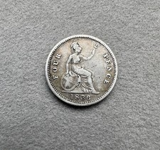 1836 Four Pence / Groat - King