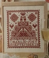 Cross Stitch Chart - Wedding