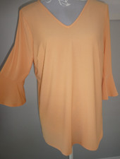 LADIES SIZE 14 PRETTY PEACH