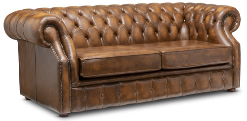 Chesterfield three seater - chesterfield,