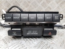 03-05 LEXUS RX300 DIGITAL CLOCK / HAZARD SWITCH / SAT NAV CONTROLS 6 MONTH WARRA