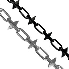 Steel Spiked Chain