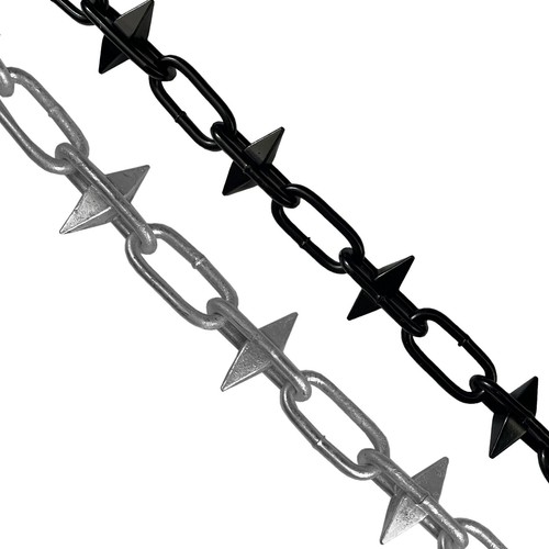 Steel spiked chain - steel,