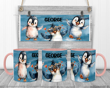Cute Penguin Tea Coffee Mug