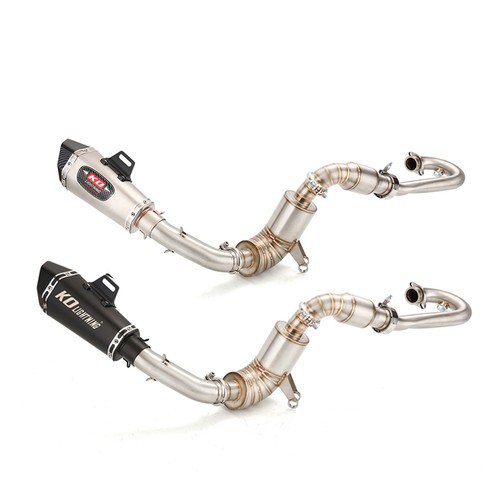 Full exhaust system header mid - exhaust,